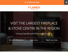 Tablet Screenshot of flamesofhull.co.uk